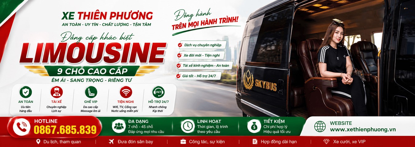 thuê xe limousine 9 chỗ