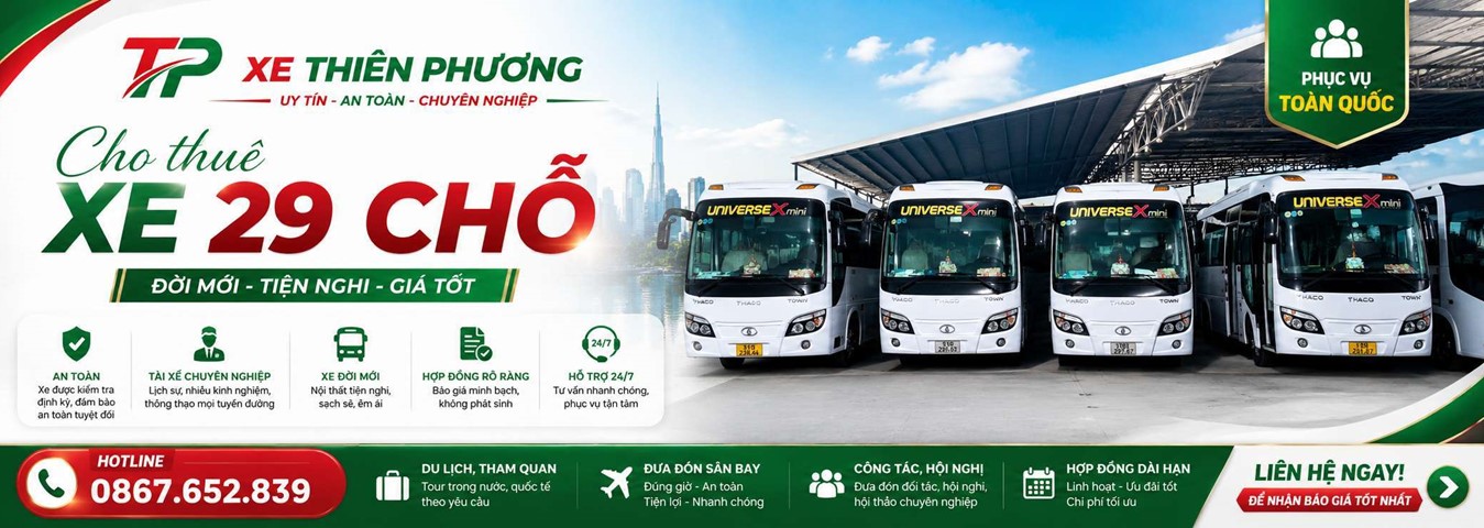 xe thien phuong 29 cho