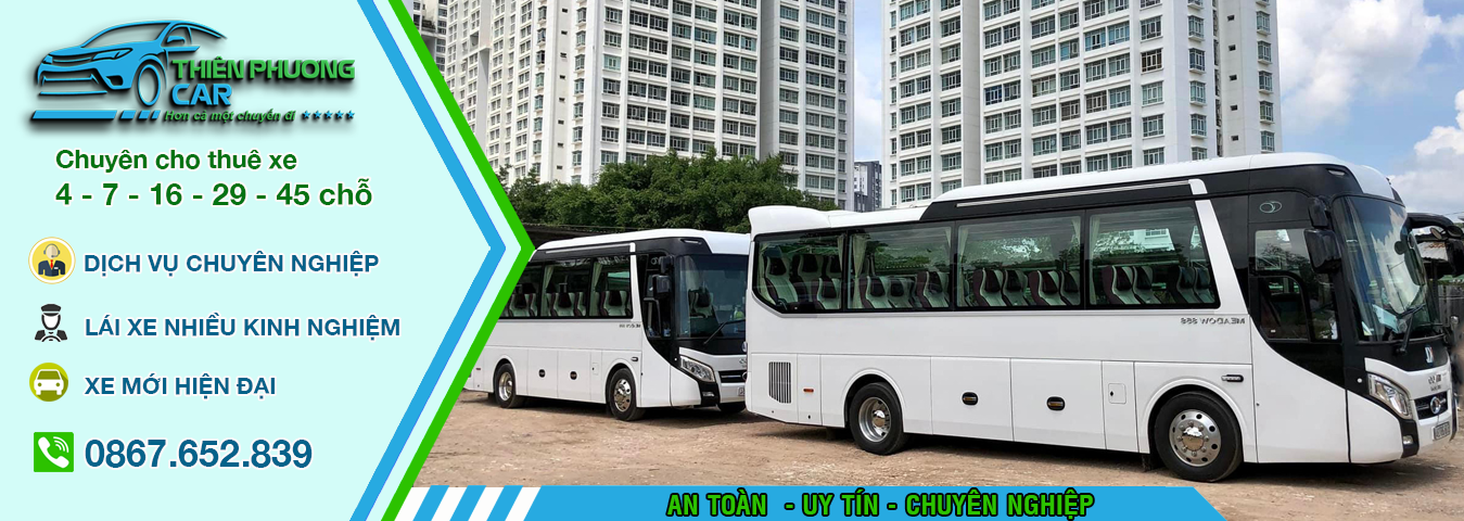 thuê xe 29 chỗ tại tphcm