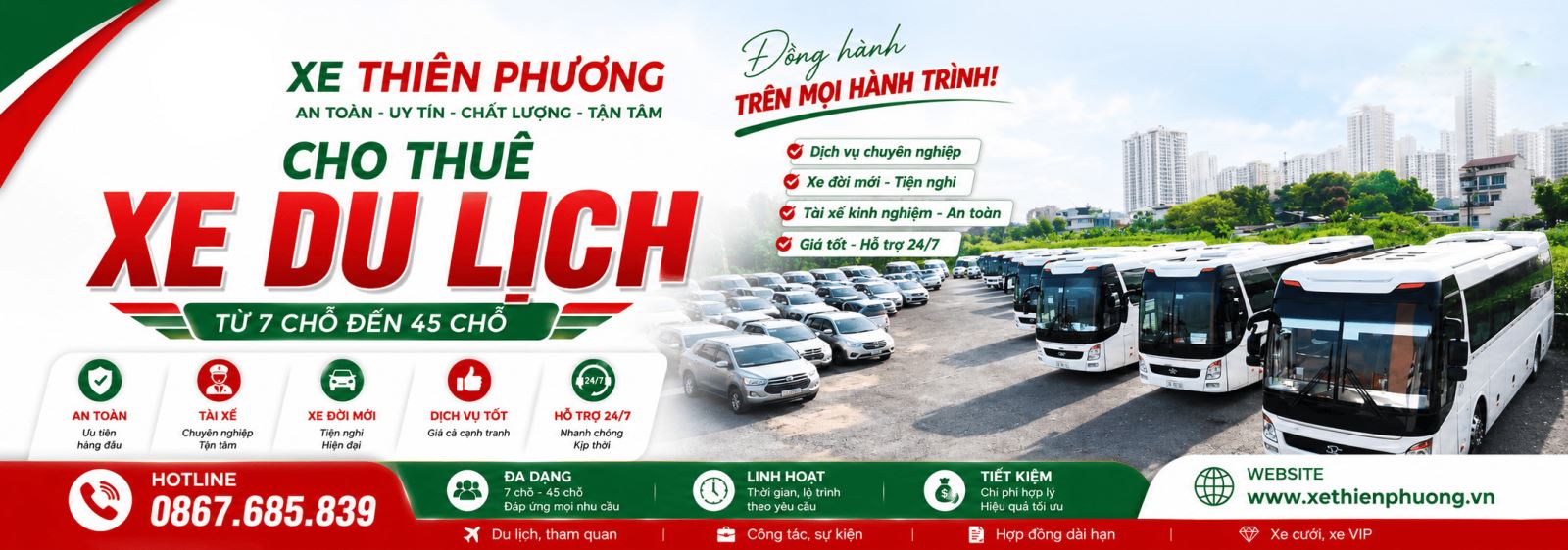 thuê xe 45 chỗ giá rẻ tại tp.hcm