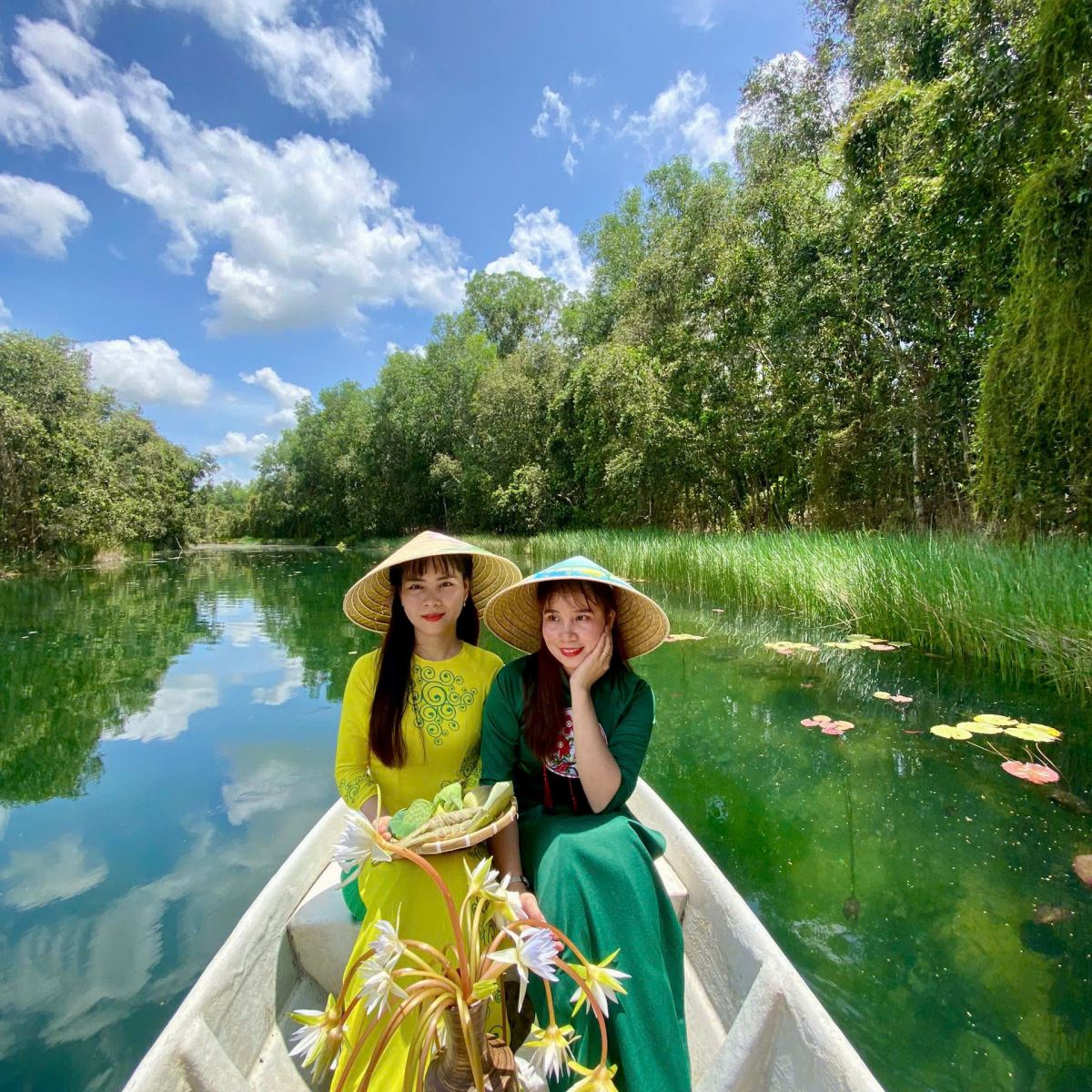 làng nổi tân lập